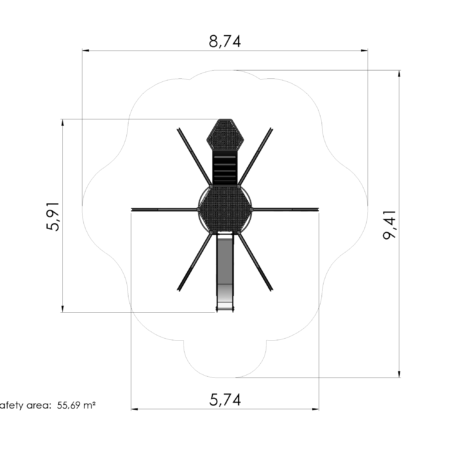Klätterställningar Snökrabba