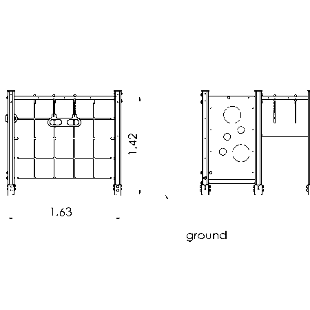 Klätterställning Babian Mini