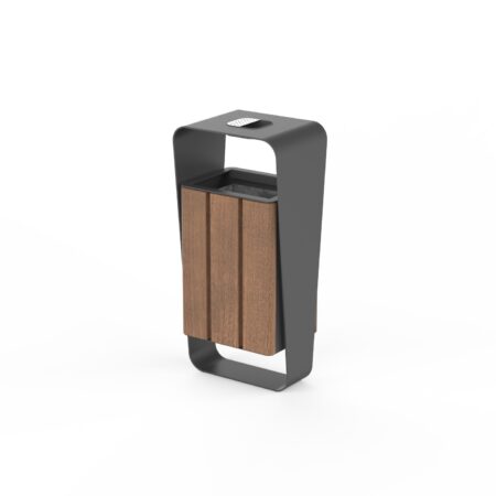 Papperskorg Holmen 30 L med askkopp