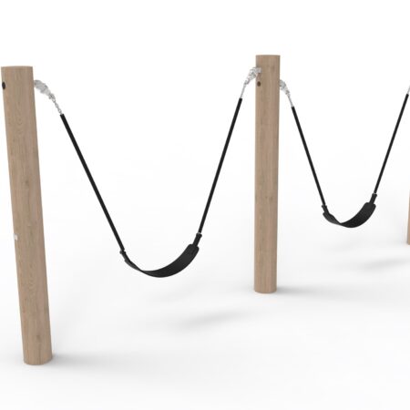 Gungställningar Elvarn, 2 bältsäten