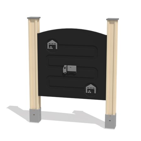 Lekpanel Aktivitetsvägg Kurirspel