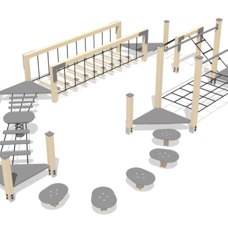 Hinderbana Balansspår 10