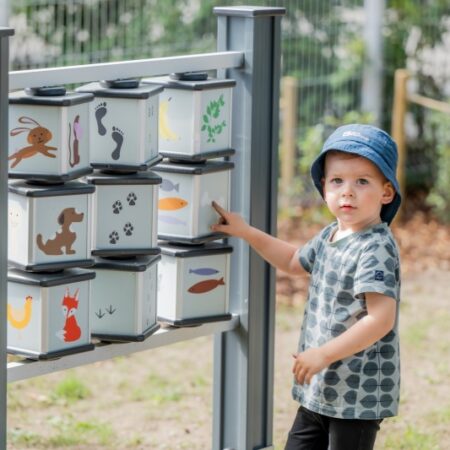 Lekpanel Aktivitetsvägg Djur