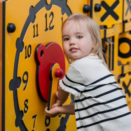 Lekpanel Aktivitetspanel Klocka