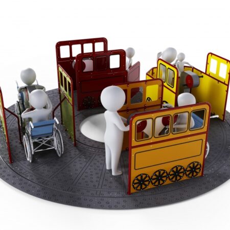 Tillgänglig lek Inkluderande tåg
