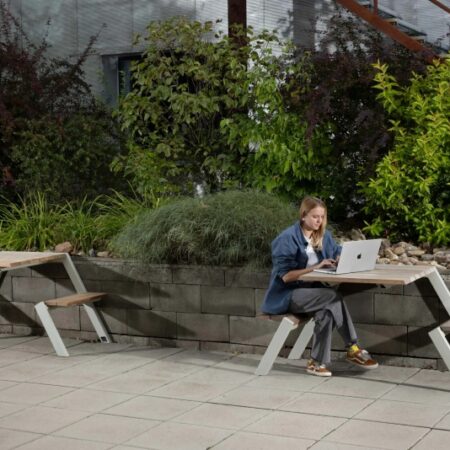 Bänkbord Raadi 2-sits