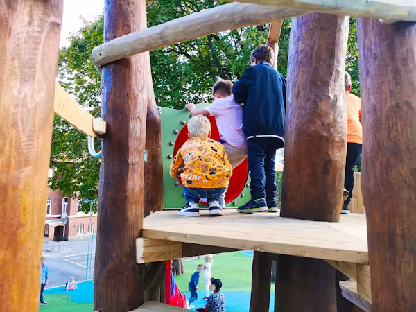 Projektbild från Anläggning av lekplats i Järvastaden